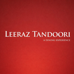 Leeraz Tandoori logo.